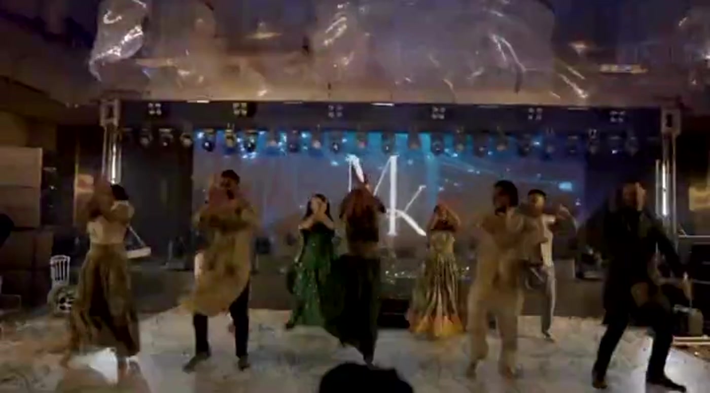 A wedding dance performance choreographed by Priya